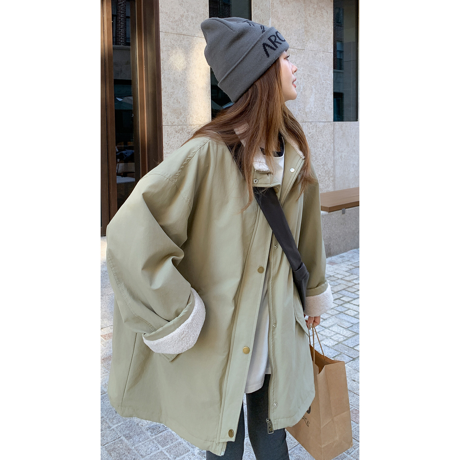 82408大量现货羊羔毛外套P185K268,女装棉衣/棉服,浙宝108
