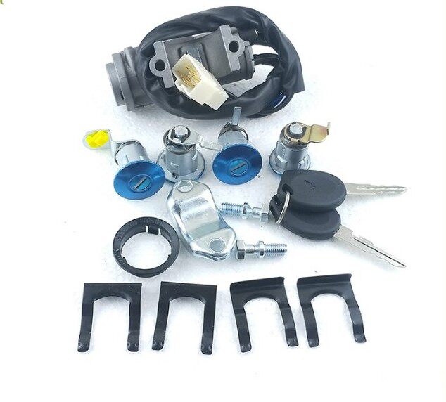 适用五菱之光6376/6388/6390全车锁芯钥匙总成电门锁 点火锁开关