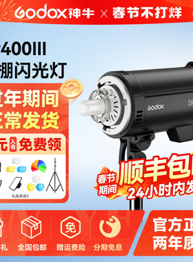 神牛DP400III三代摄影灯400W人像模特静物拍照影室灯专业影棚摄影闪光灯