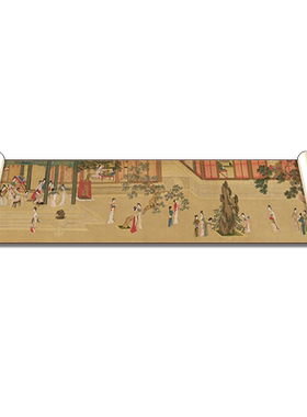 清祺书中国十大名画汉宫春晓图