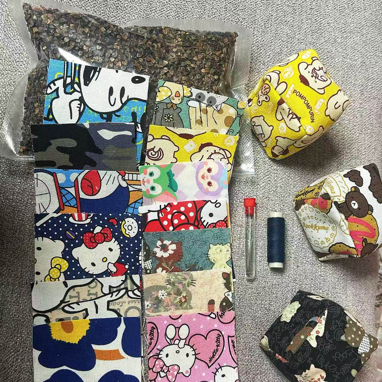 沙包制作DIY材料包自己缝制图片