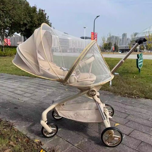 高景观遛娃神器全罩防蚊虫网纱罩