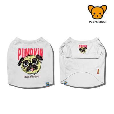 PUMPKINDOG法斗纯棉背心打底衫宠物狗睡衣英斗巴哥中型犬狗狗衣服