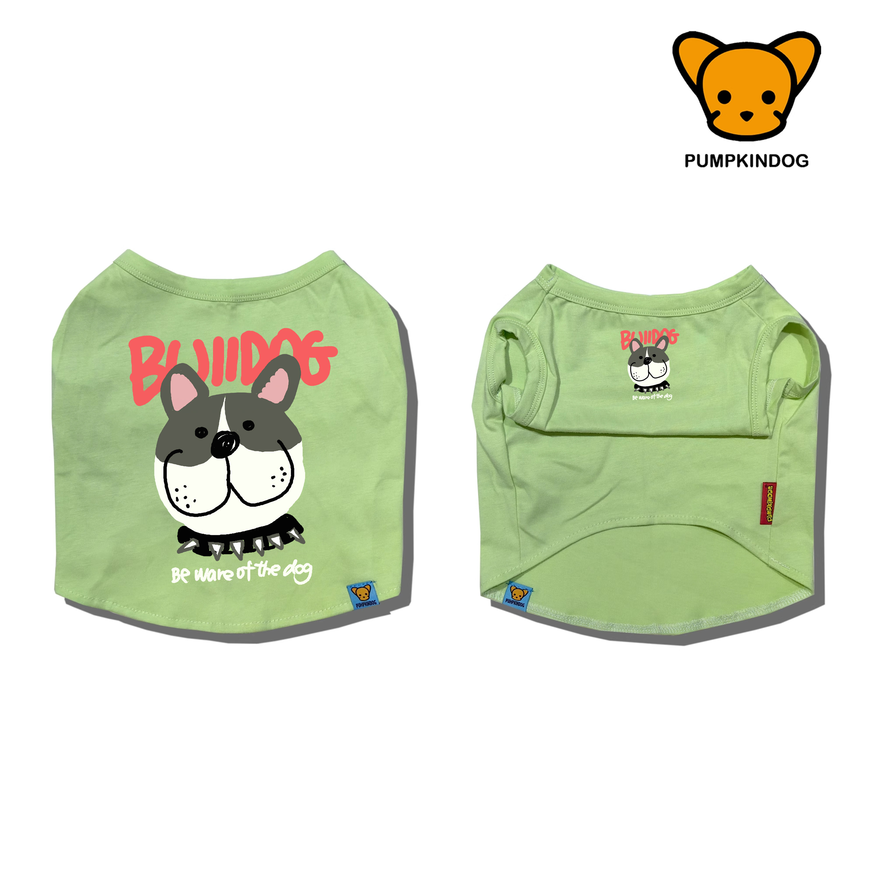 PUMPKINDOG法斗纯棉背心打底衫宠物狗睡衣英斗巴哥中型犬狗狗衣服图片