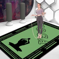 Yoga Slict Letter Black Green [Утолщенная звуковая изоляция] (обновление силиконового дна)