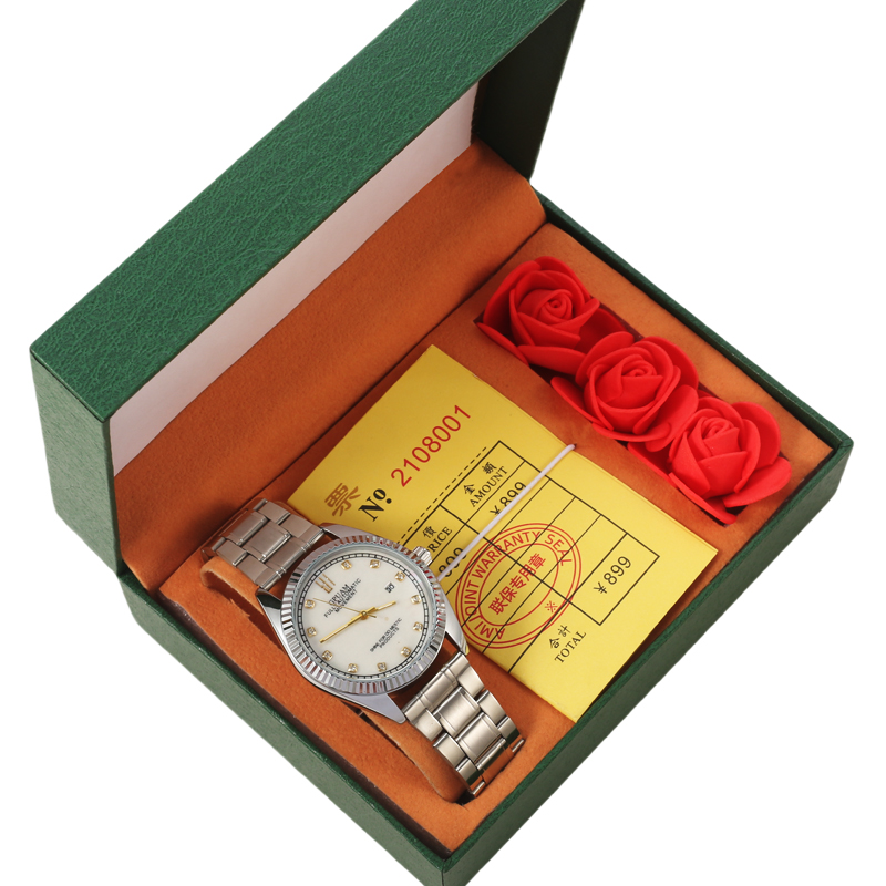 高级镶钻全自动机械表