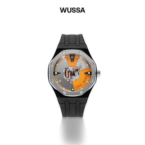 WUSSA镂空机械感男款手表