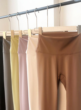 太美lu~legging裸感瑜伽裤女 无尴尬线高腰提臀外穿贴身秋冬健身