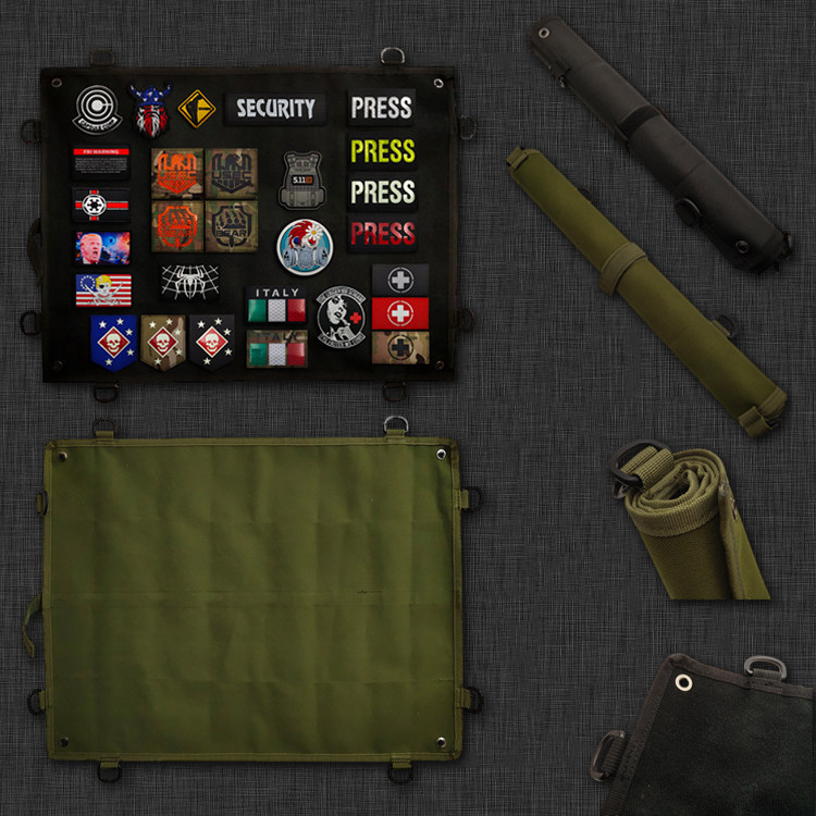 带扣勋章可折叠方便展示挂魔术贴