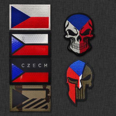 捷克CzechRepublic臂章魔术贴