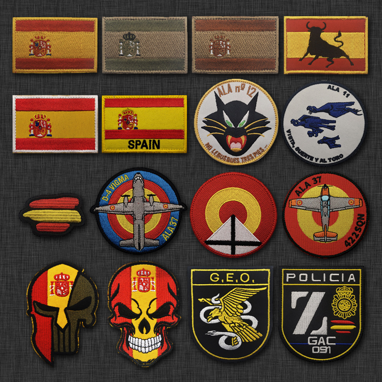 刺绣臂章魔术贴背包贴补丁