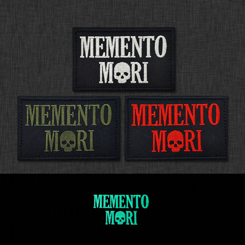 MEMENTOMORI夜光骷髅臂章