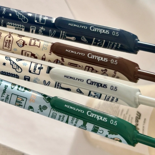 国誉eric联名款按动中性笔黑芯