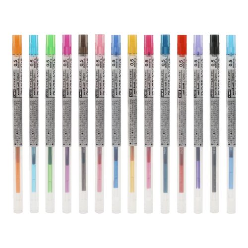 日本uni/三菱STYLE FIT笔中性替芯UMR-109-05|16种颜色|0.5mm - 封面