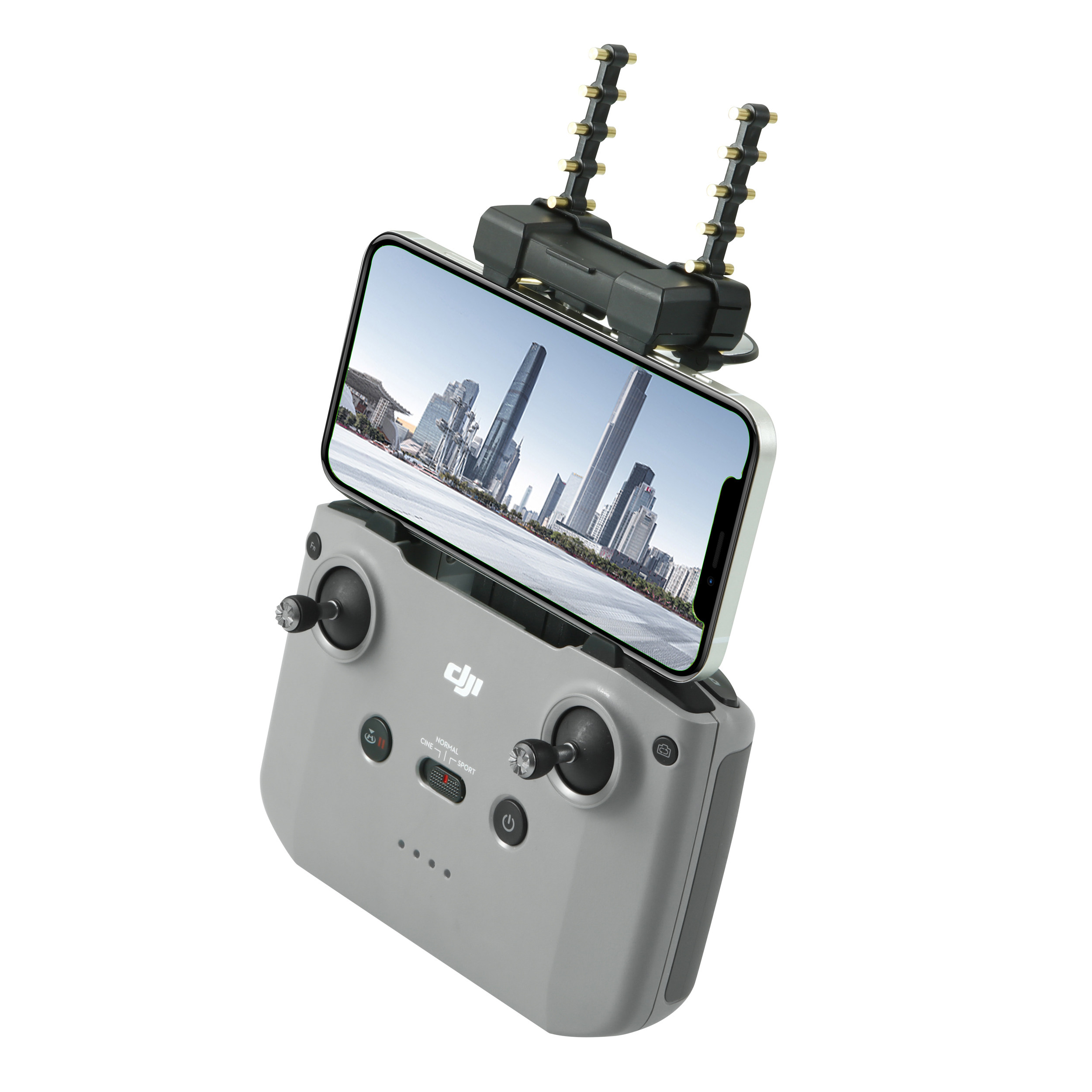 适用大疆DJI Lito x1/mini4K/3PRO/AIR3S遥控器八木天线增程增器