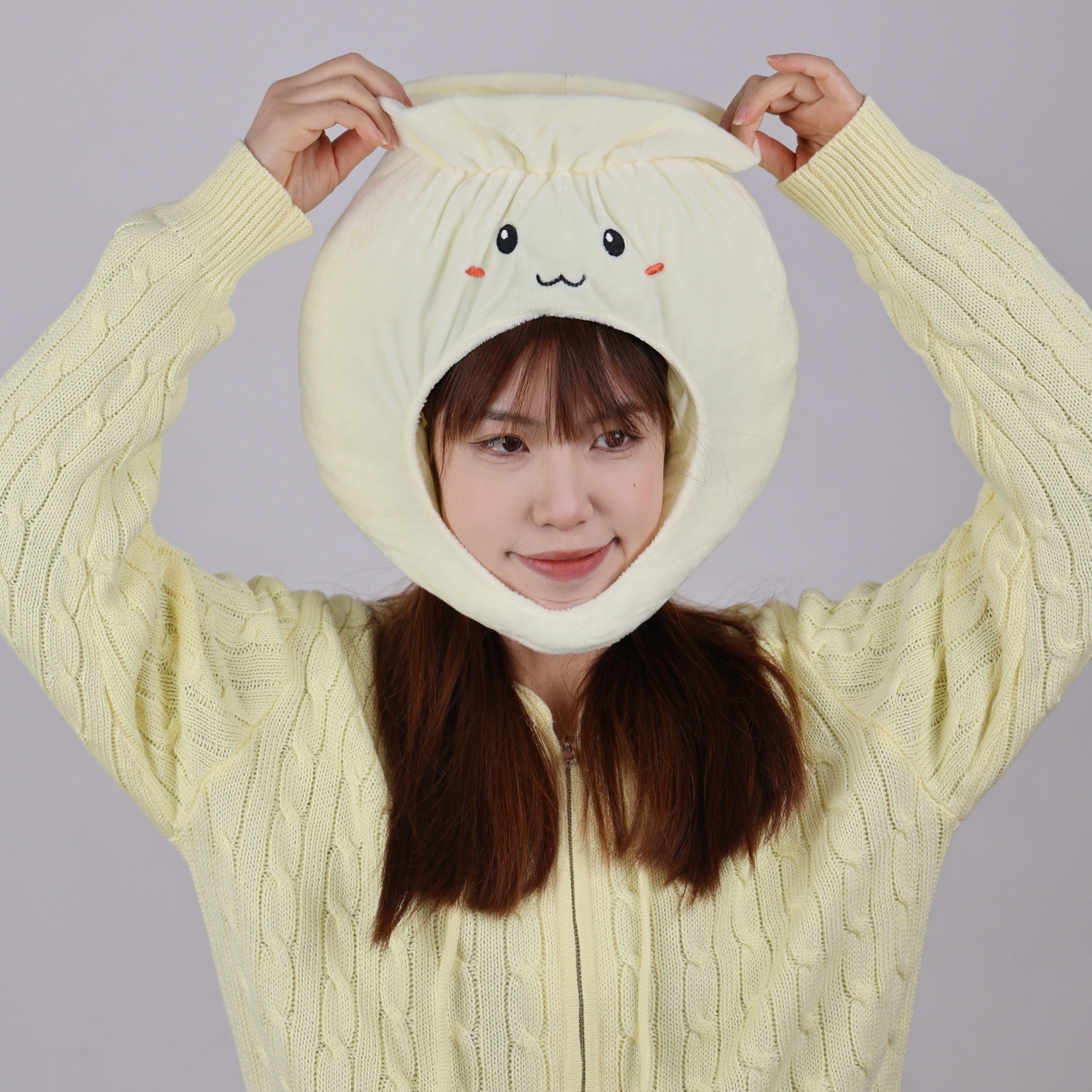 搞怪卡通食物造型烧卖头套帽子