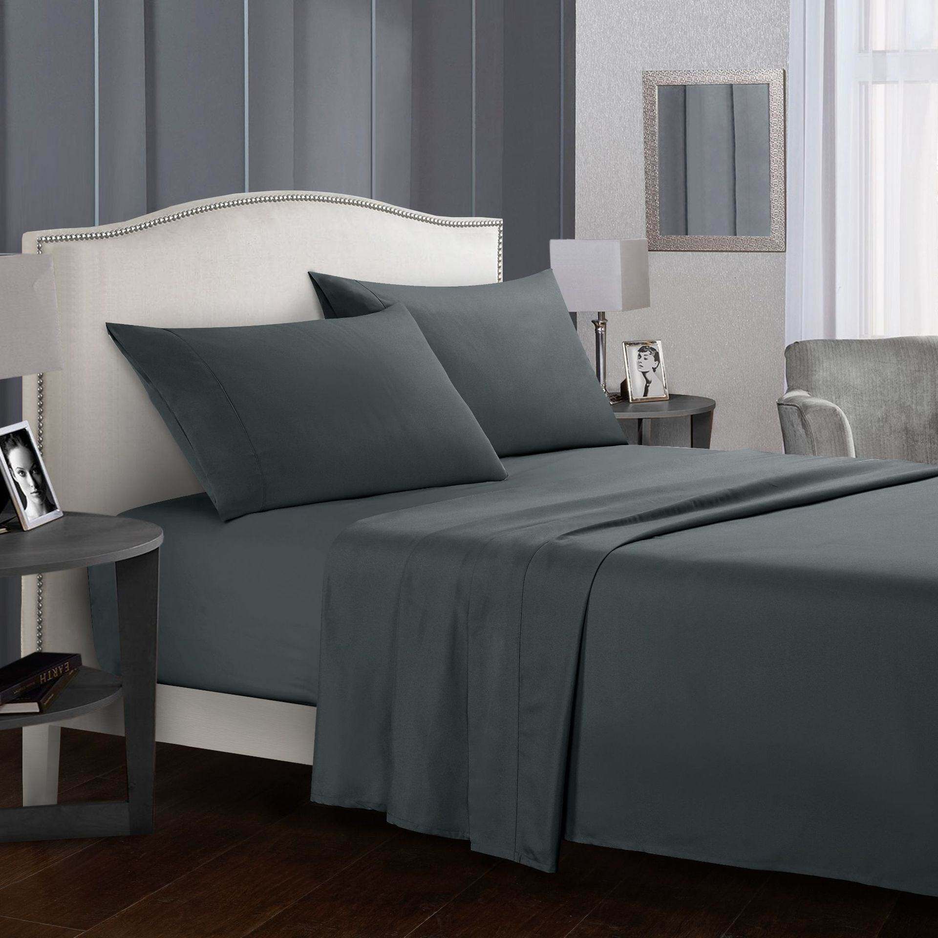 bed sheets fitted bedding sheet queen/king size 外贸四件套