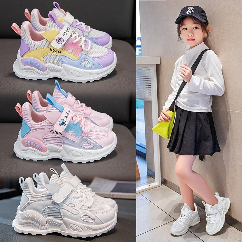 运动鞋的鞋子,孩女婴儿