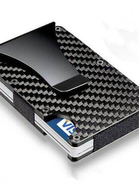 RFID Blocking Metal Wallet Credit card Holders Money Clip