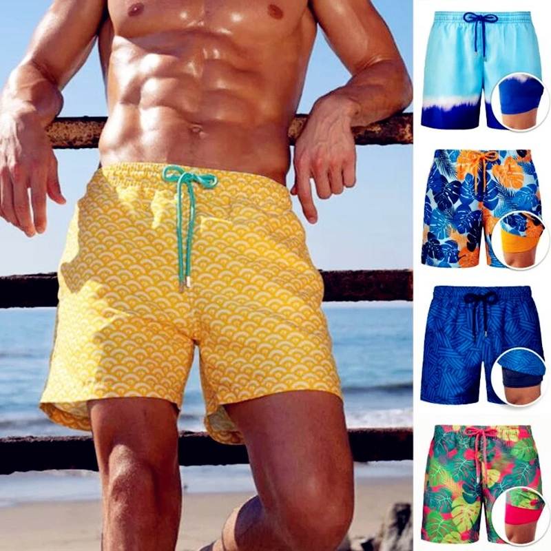 Trunks Beach Board Shorts Men Mens Swimwear Swim Shorts Man