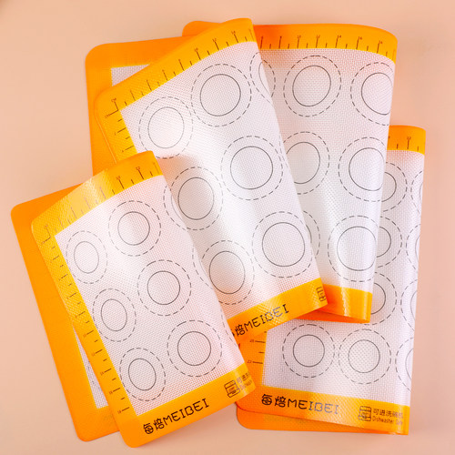 每焙马卡龙手工曲奇泡芙硅胶烤垫