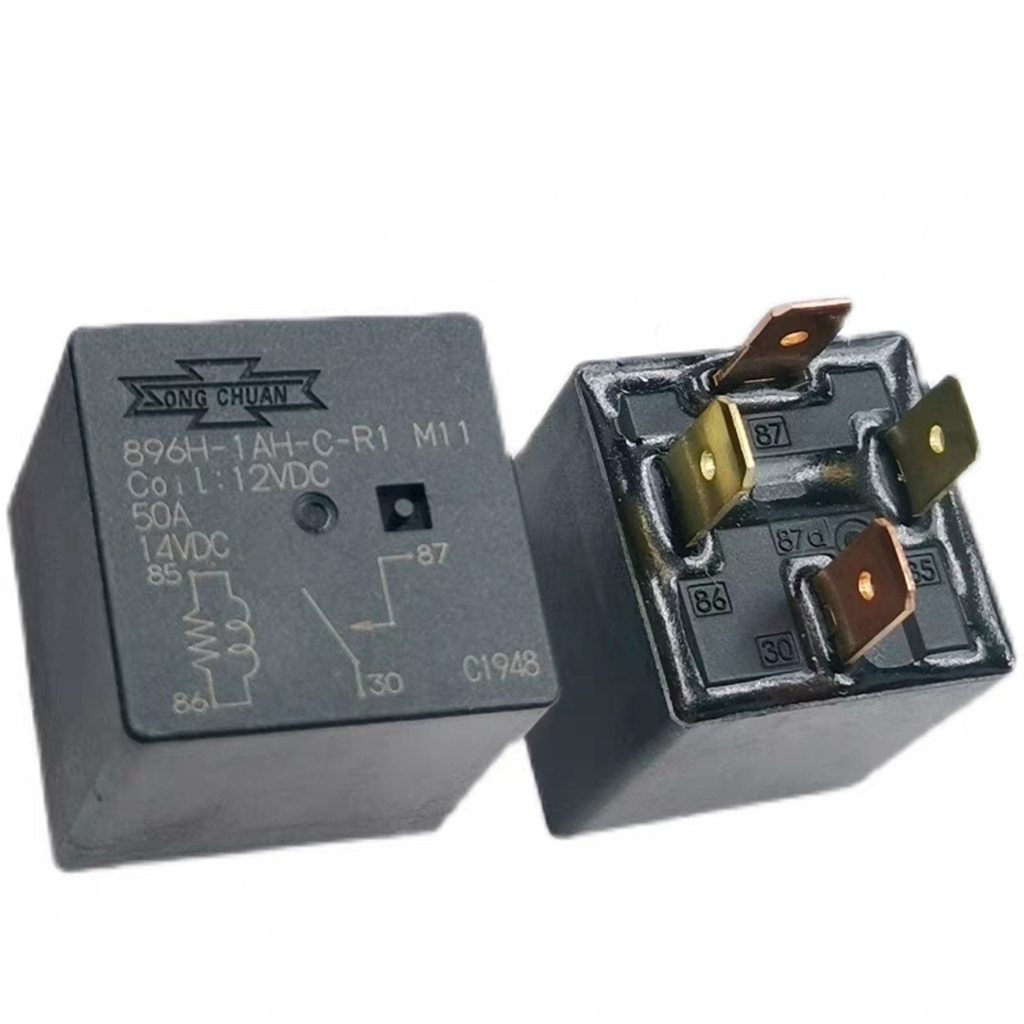 896H-1AH-C-R1 M11 DC12V 全新原厂松川继电器 50A 12V 4脚 现货