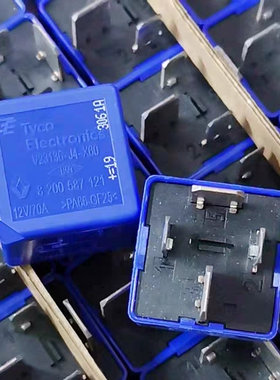全新原装 V23136-J4-X60 雷诺 汽车继电器 12V 70A 大脚 4脚 叉车