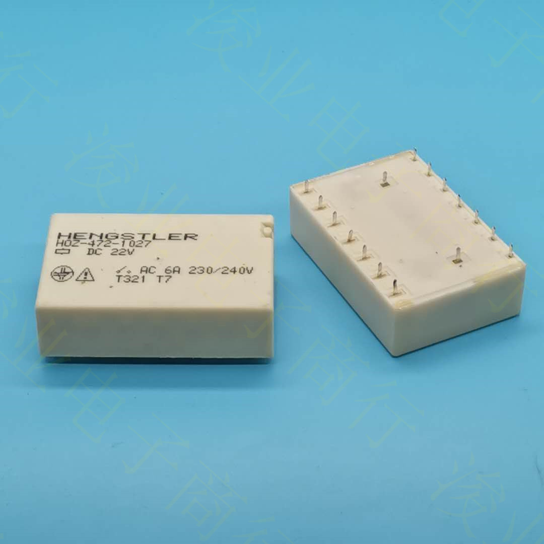 HOZ-472-1027 DC22V 进口继电器 AC 6A 230/240V HENGSTLER