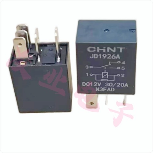JD1926A 大富豪 汽车 继电器 12V V23074-A4001-X40 PA66-GF25 代