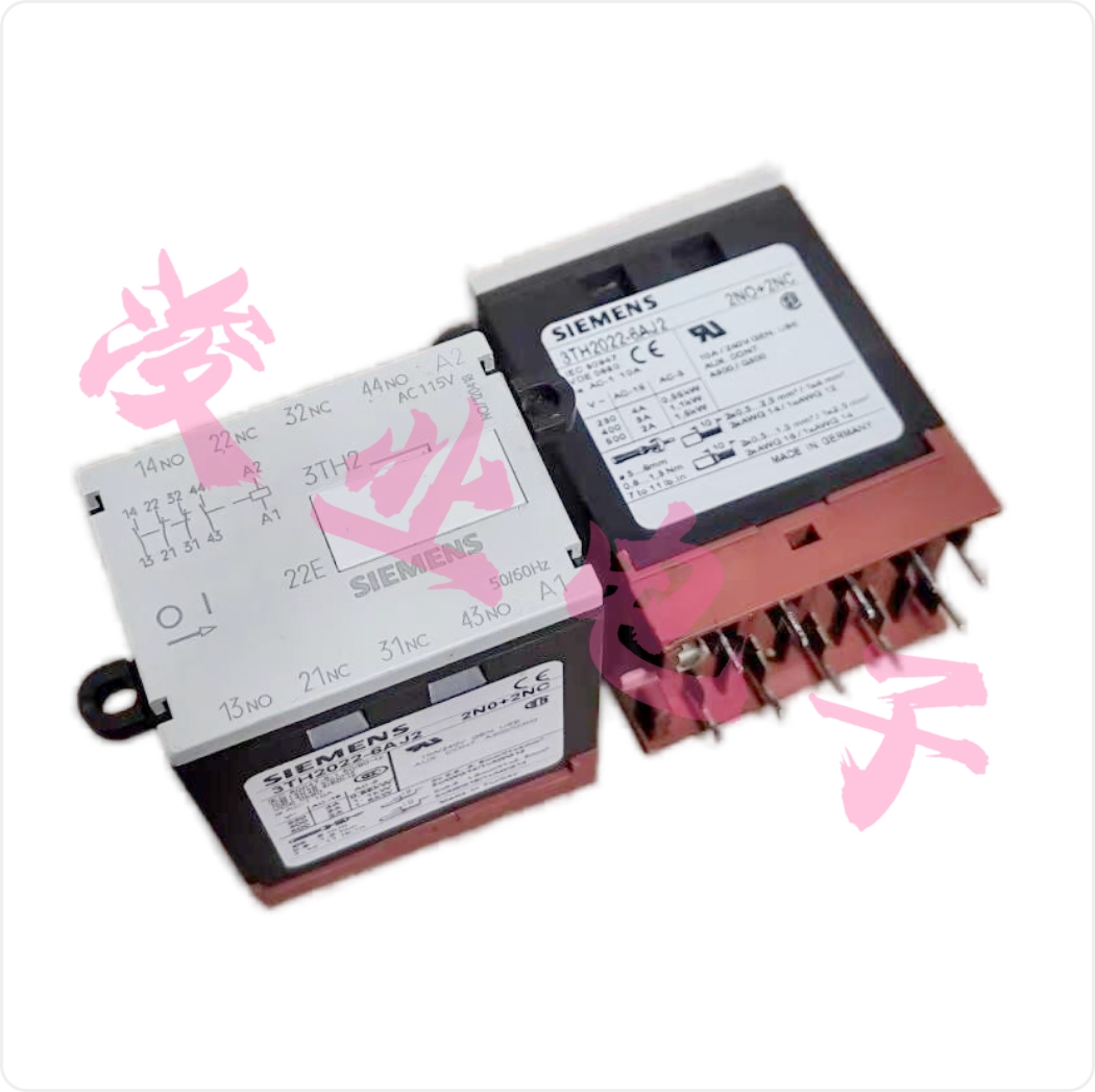 西门子接触器进口  3TH2022-6AJ2 AC115VAC 拆机现货测试好发货