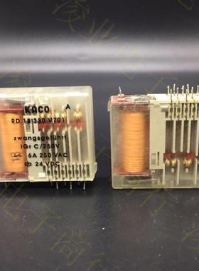 RD 18 330 V701  KACO安全继电器 RD18330V701  24VDC 拆机件