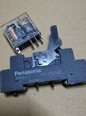 AHN22324N  24VDC 全新原装松下继电器  8脚 AHN22324 24VDC 现货