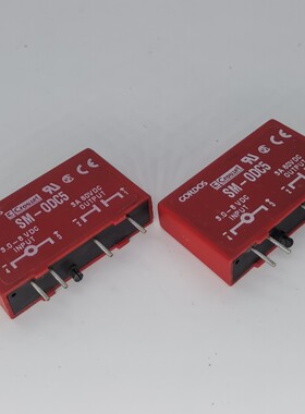 SM-ODC5 进口 Crouzet 固态 3.0-8VDC 4脚 3A 60VDC 继电器9成新