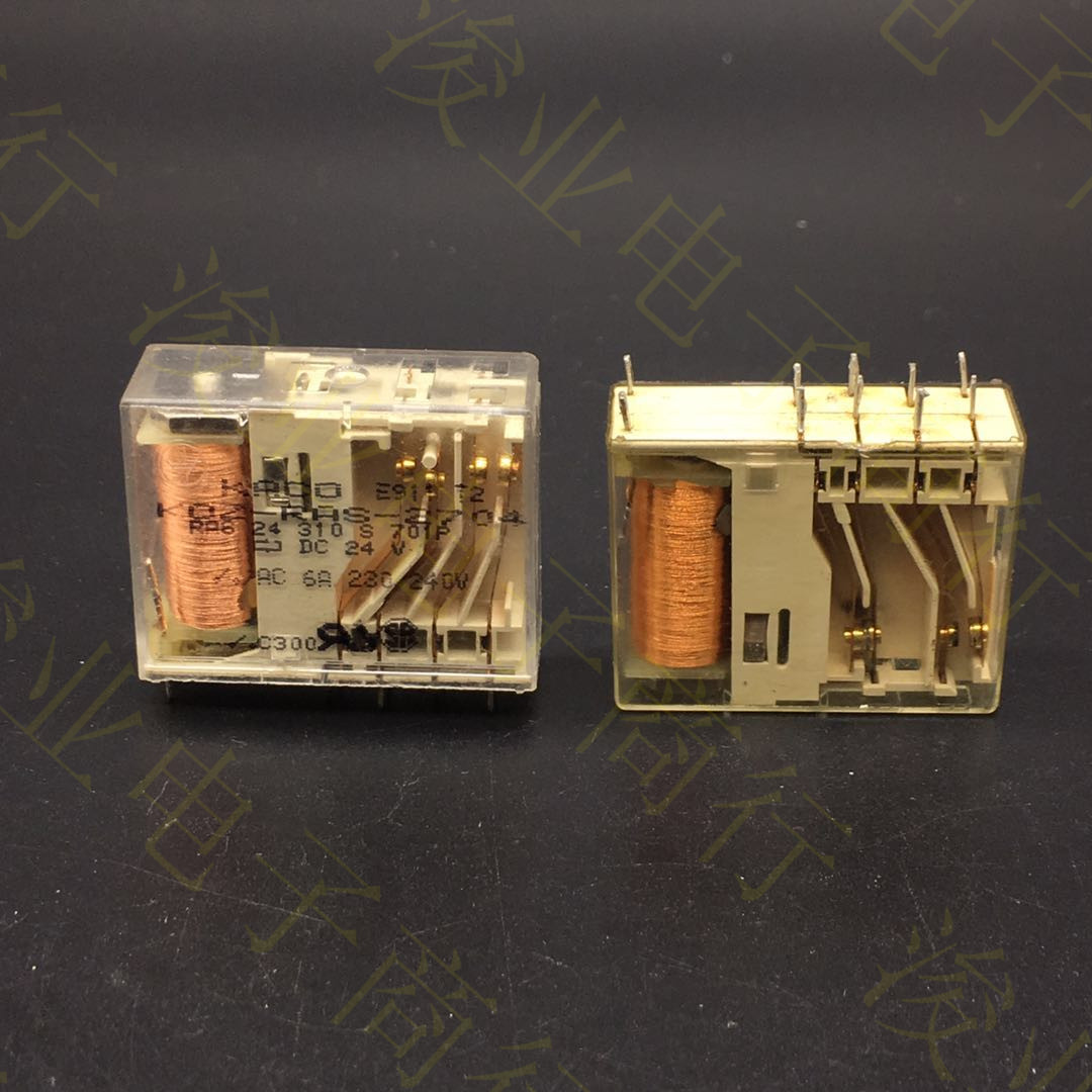 KOZ-RAS-2704 DC24V 凯昆继电器 6A 镀金安全继电器K0Z-RAS-2704