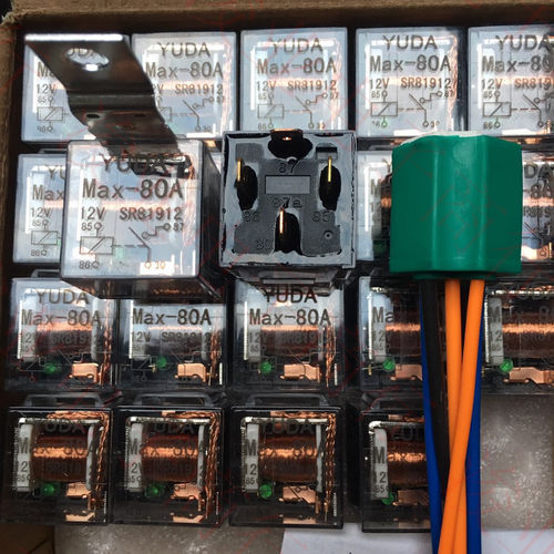 Max-80A继电器 12V/24V 电流达80A 4/5插脚 车派CHEPAI/SR81912