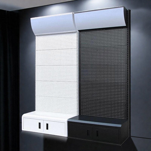 洞洞板展示架货架立式文具店