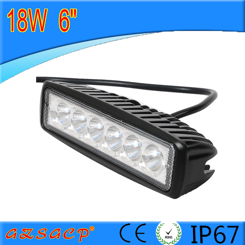 특별 제공 18W 자동차 LED 작업 조명|지붕 조명 검사 조명 엔지니어링 조명 슈퍼 밝은 수정 보조 조명