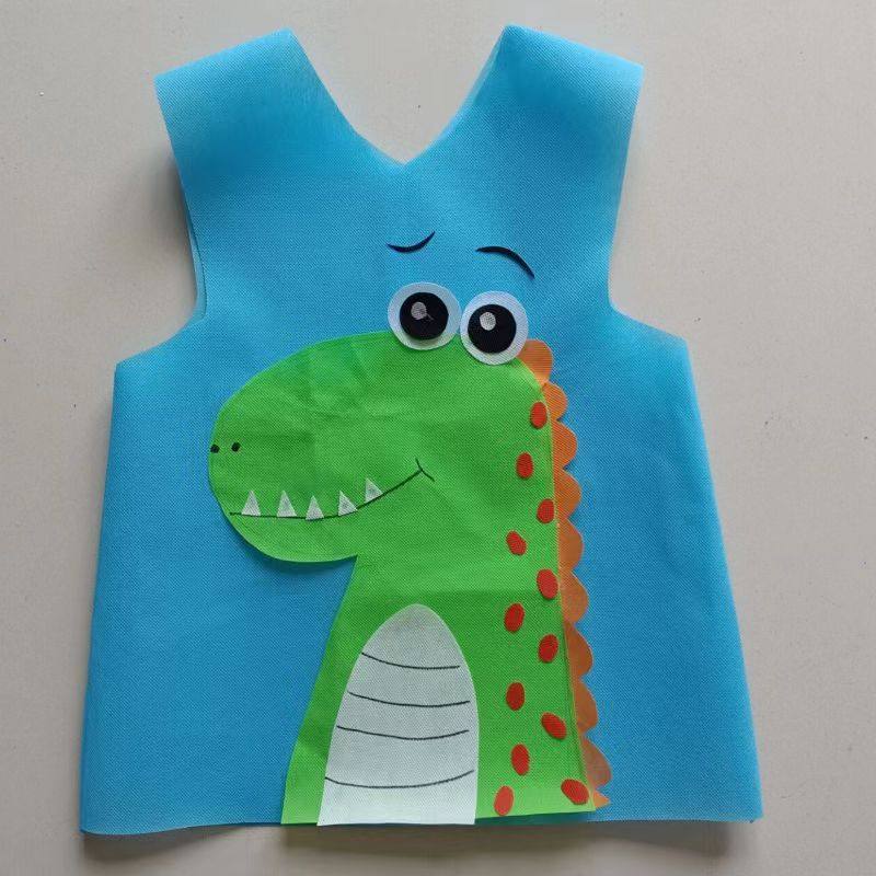 儿童小动物环保时装走秀亲子装幼儿园创意昆虫环保演出服手工作业