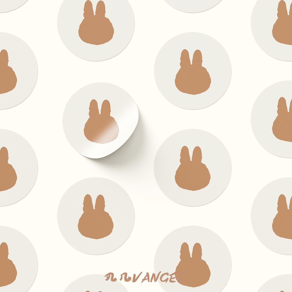 可爱卡通猫咪啦布布贴纸不干胶贴