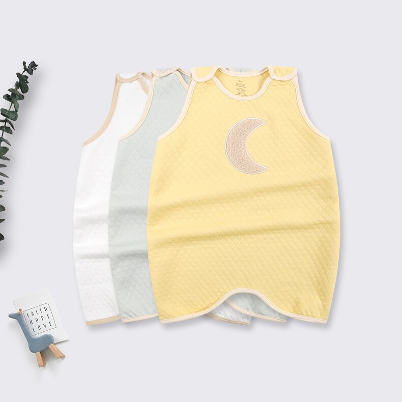 婴儿睡袍春秋纯棉保暖睡衣睡袋男女童睡裙宝宝衣服家居服防踢睡袋