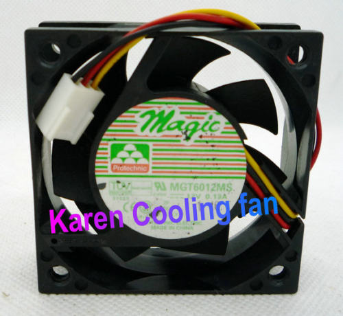 原装 永立6020 DC12V 0.13A MGT6012MS 6cm 散热风扇HZDO