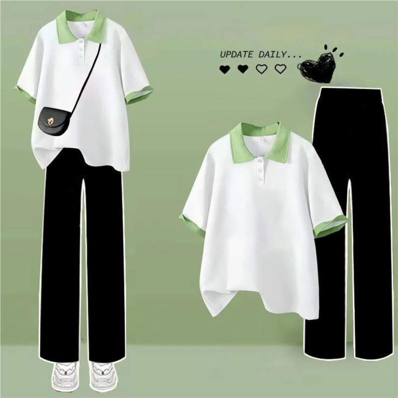 休闲时尚套装女夏季新款