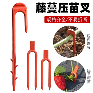 滴灌带卡子滴灌微喷叉子固定器U型卡子卡管气卡扣水带压管叉西瓜