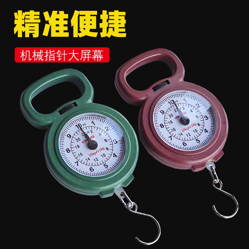 弹簧秤高精度手提称便捷式家用随身带小勾称小型手提多功能电子称