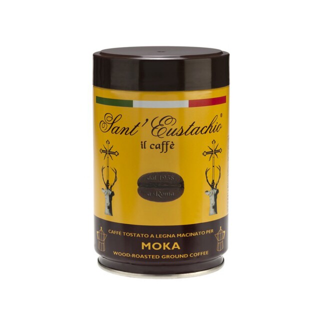 鹿角咖啡粉(摩卡壺)250g阿拉比卡 义大利罗马鹿角咖啡館 2罐包郵