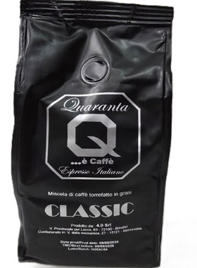 義大利Quaranta Classic經典綜合咖啡豆250g 2包包郵