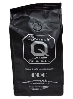 義大利Quaranta Oro金牌綜合咖啡豆250g 2包包郵