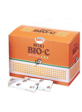 日本miki寶而喜 維他命C粉 玫瑰果粉粒 120包/盒 台灣直郵