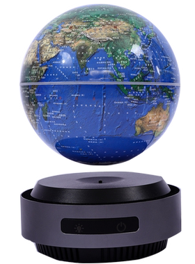 志诚自动磁悬浮发光地球仪摆件