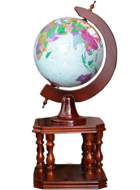 大号实木学校开业庆典地球仪
